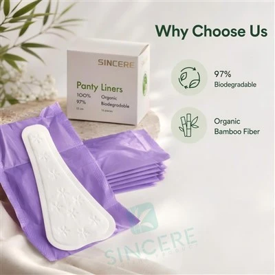 Biodegradable Panty Liners
